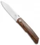 Fox Knives Terzuola Folder Knife Bocote Wood (3.25" Satin) FX-525B