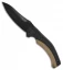 Camillus Scorn Liner Lock Folding Knife Tan G-10 (3.25 Black)