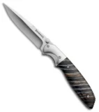 Browning Visual Effects Liner Lock Knife Blue Mammoth (3.75" Mirror) 3220255