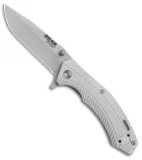 Bear Edge Aluminum Sideliner Liner Lock Knife Gray (3.25" Gray) 61105