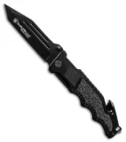 Smith & Wesson Border Guard BG-2 Liner Lock Knife (4.375" Black) SWBG2T