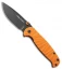 Real Steel H6 Special Edition II Liner Lock Knife Orange G-10 (3.75" Black)