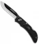 Outdoor Edge Onyx EDC Lockback Knife Black w/ 2 Extra Blades (3.5" Satin)