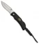 Outdoor Edge Mini-Grip Lockback Knife Black TPR (2.2" Satin)
