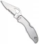 Byrd Meadowlark 2 Lockback Knife Stainless Steel (2.94" Satin Serr) BY04PS2