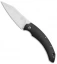 Fox Knives Dragotac "Piemontes" Compact Friction Folder Knife Black (3" Satin)