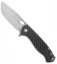 Viper Knives Vox Fortis Flipper Knife Carbon Fiber (3.5" Stonewash) V5952FC