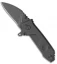 Extrema Ratio MFO Liner Lock Knife Black Aluminum (2.625" Black)