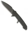 Extrema Ratio MF2 Black Liner Lock Knife Black Aluminum (3.375" Black)