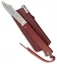 Douk-Douk Les Colors Slip Joint Knife Red (3.125" Satin) 815GMCOLR