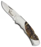 Browning Hell's Canyon Lock Back Knife 3" Mossy Oak Camo 322639