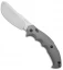 Fox Knives Aruru Folder Lockback Knife Gray HPL (4.25" Bead Blast) FX-506GR