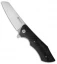 Maserin AM-2 Liner Lock Flipper Knife Carbon Fiber (3.5" Satin) 378/CN
