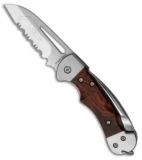 Myerchin Gen. 2 Crew Pro Liner Lock Knife Hardwood (2.5" Satin Serr)