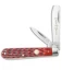 Boker Razor Jack Pocket Knife 3.125" Red Jigged Bone Handle 110744