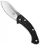 Fox Knives Anso Zero Lockback Knife Black FRN (2.75" Satin) FX-305
