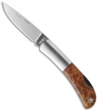 Moki Knives Meek Lockback Knife Quince Wood (2" Satin) MK102J