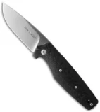Viper Knives DAN 1 Drop Point Slip Joint Knife Carbon Fiber (2.9" Satin) V5928FC