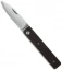 Baladeo Papagayo Grenadilla Wood Slip Joint Knife (3" Satin)