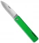 Baladeo Papagayo Lime Green Lockback Knife (3" Satin)