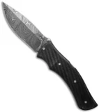 Viper Knives Start Lockback Knife Carbon Fiber (4" Damascus) V5840FC