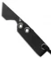 Fred Perrin Le Kiridashi Pliant Friction Folding Knife Black (1" Black) FPK PLB