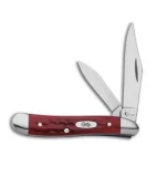Case Peanut Knife 2.875" Pocket Worn Old Red Bone (6220 SS) 00781