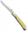 Case TrapperLock Knife 4.125" Yellow Synthetic (3154LC CV) 30111