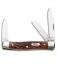 Case Medium Stockman Pocket Knife 3.625" Chestnut Bone (63032 CV) 07008