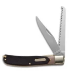 Schrade Old Timer Buzzsaw Trapper Knife 4.125" Sawcut 97OT