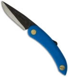Svord Mini Peasant Knife Friction Folder Blue (2.5" Satin)