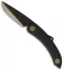 Svord Mini Peasant Knife Friction Folder Black (2.5" Satin)