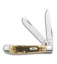 Case Mini Trapper Knife 3.5" Amber Bone (3207 SS) 013