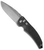 Hogue Knives EX03 Knife Drop Point Black (4" Tumble Plain) 34350
