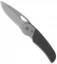 Ka-Bar Tegu G-10 Black Folding Knife (2.875" Gray Plain) 3079