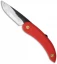 Svord Peasant Knife Friction Folder Red (3.25" Satin)
