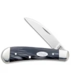 Case Swayback Knife 3" Black Pearl Kirinite (TB101117 SS) USA