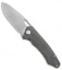 PMP Knives Spartan Liner Lock Knife Green Micarta (3.3" Stonewash)