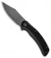 WE Knife Co. Snick Frame Lock Knife Gray Ti/Black G-10 (3.5" Stonewash)