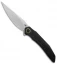 Bestech Knives Samari Frame Lock Knife Black Titanium (3.9" Satin M390)