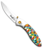 Brighten Blades LAUGH Liner Lock Knife Aluminum (2.6" Satin)