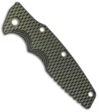 Hinderer Knives 4.75" Eklipse OD Green/Black G-10 Replacement Scale
