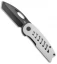 Bestech Knives Explorer Tanto Flipper Liner Lock Knife White G-10 (3" Black SW)