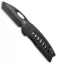 Bestech Knives Explorer Tanto Flipper Liner Lock Knife Black G-10 (3" Black SW)