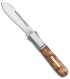 Andre de Villiers Barlow Classic Folding Knife Wood (3" Satin) AdV