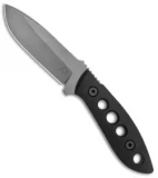 Krein Knives K9 Model 6 Fixed Blade Knife Black G-10 (3.75" Stonewash)
