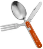 Mercury Rover Camping Multi-Tool Orange Anodized Aluminum (Polished) 992-3AADFC