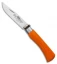 Antonini Old Bear Classical Medium Folding Knife Orange Wood (3.2" Satin)