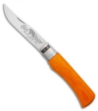 Antonini Old Bear Classical Large Folding Knife Orange Wood (3.4" Satin)