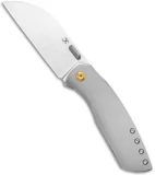 Kansept Knives Convict Frame Lock Knife Titanium (3.3" Satin)